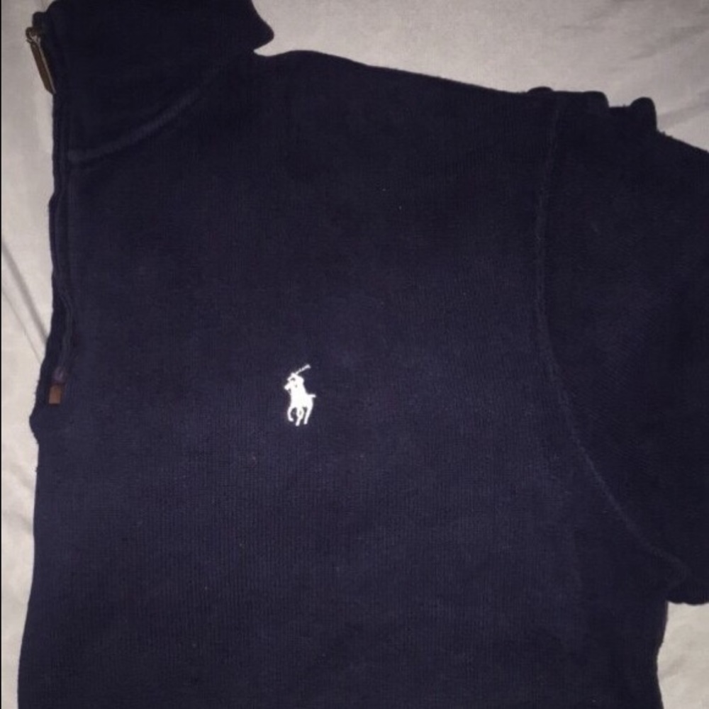 Authentic Zip Polo sweater
